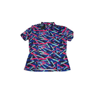 YATTA Mens 8-Track Printed Golf Polo Shirt Size: XXLARGE